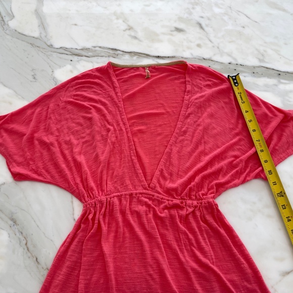 VITAMIN A CORAL TONE BEACH COVER-UP SIZE SMALL - Picture 12 of 14